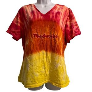 Tie-Dye mgk Lost Americana Miss Sunshine Inspired T-Shirt XL